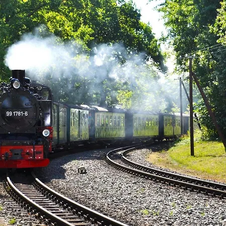 Apartmán Villa-rosengarten-ferienwohnung-baumhaus-mit-seeblick *